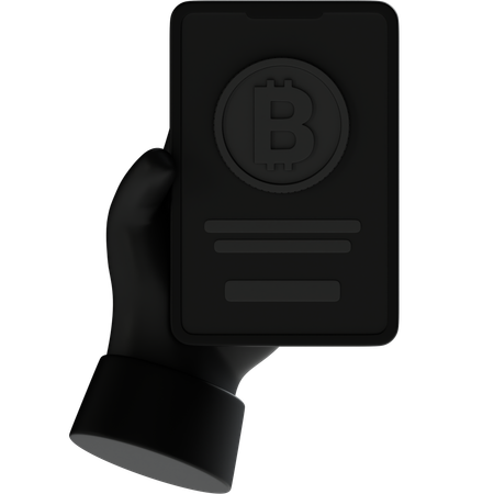 Crypto currency Payment  3D Icon