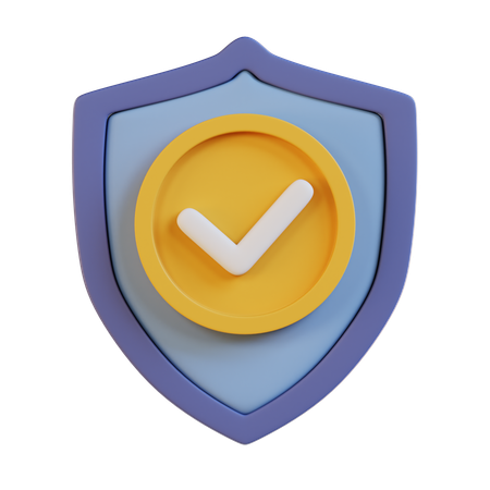 Crypto Cybersecurity  3D Icon