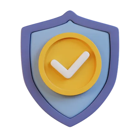 Crypto Cybersecurity  3D Icon