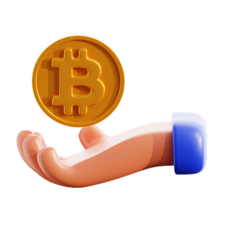 Économie de crypto  3D Icon