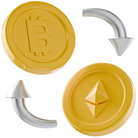 3 D Icon Cryptocurrency 3D Icon