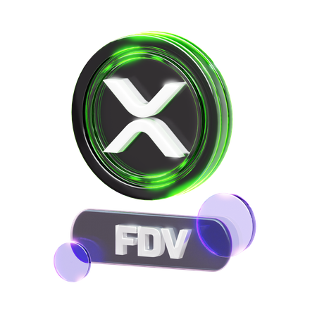 Crypto-fdv  3D Icon