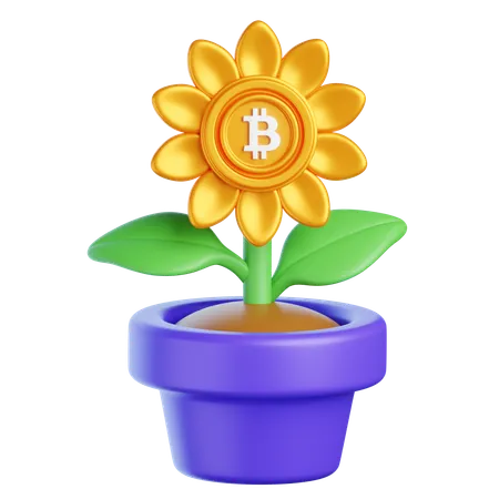 Crypto Investment  3D Icon