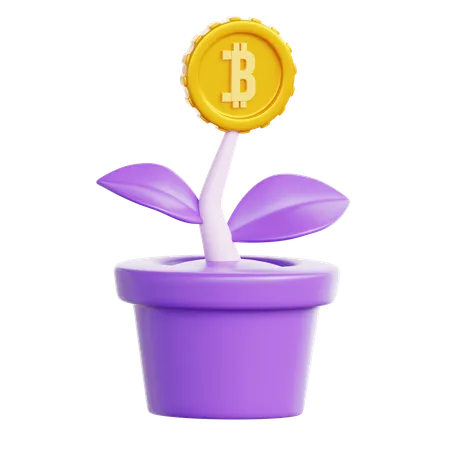 Crypto Investment  3D Icon