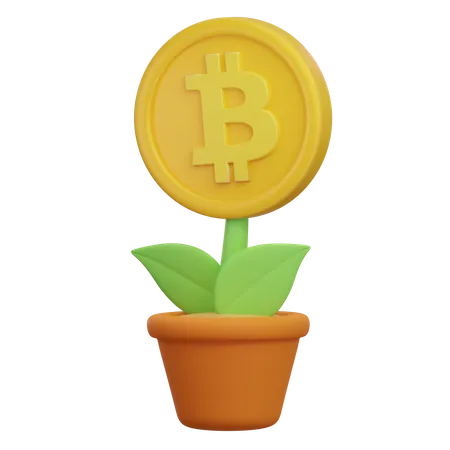 Crypto Investment  3D Icon