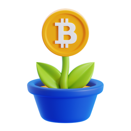 Crypto Investment  3D Icon