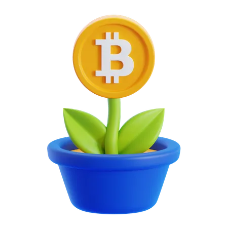 Crypto Investment  3D Icon