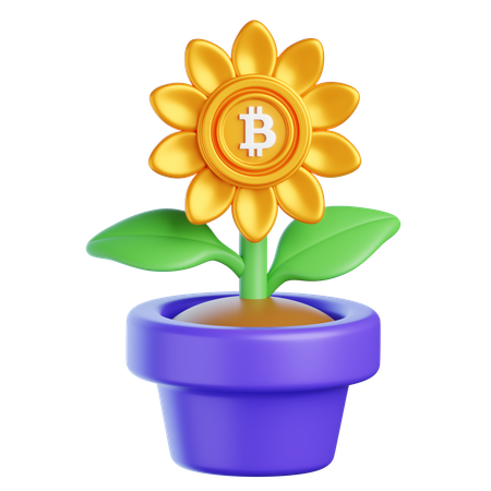 Crypto Investment  3D Icon