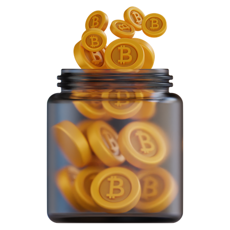 Crypto Investment  3D Icon