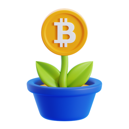 Crypto Investment 3D Icon