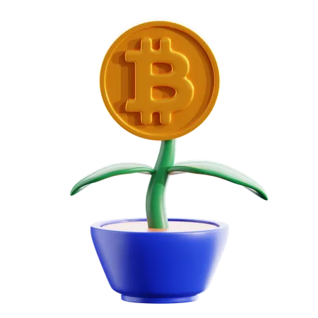 Crypto Investment  3D Icon