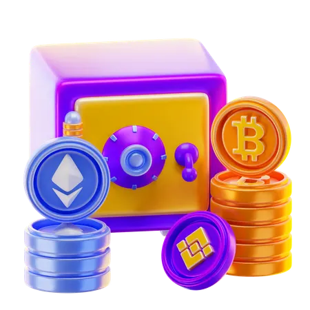 Crypto Locker  3D Icon