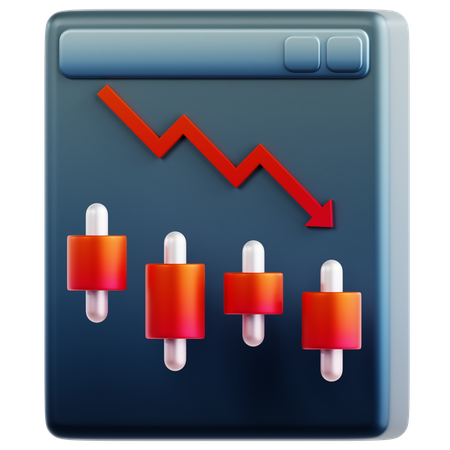 Crypto Loss  3D Icon