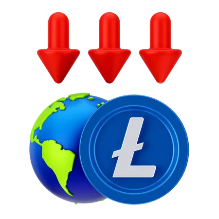 Crypto Loss  3D Icon