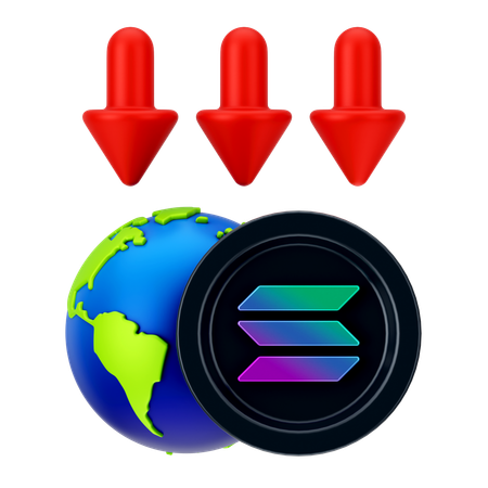 Crypto Loss  3D Icon