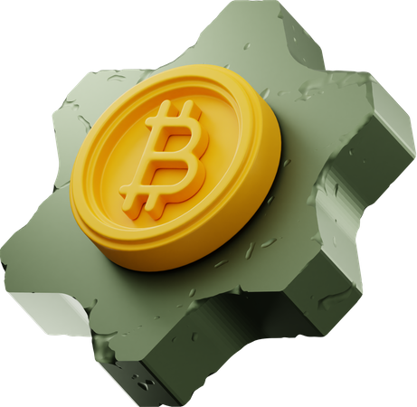 Crypto Management  3D Icon