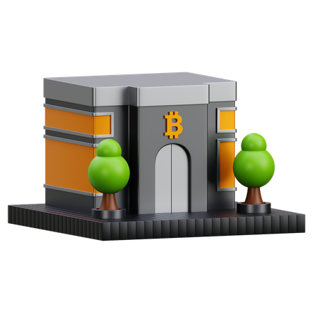 Crypto Market  3D Icon