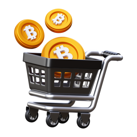 Crypto Market  3D Icon