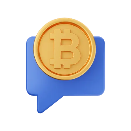 Crypto Message 3D Icon