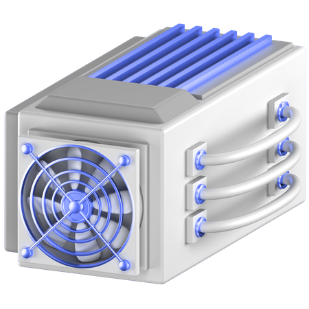 Crypto Miner  3D Icon