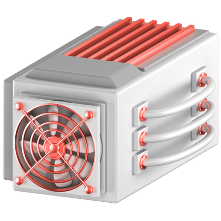 Crypto Miner  3D Icon