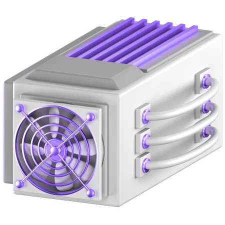 Crypto Miner  3D Icon