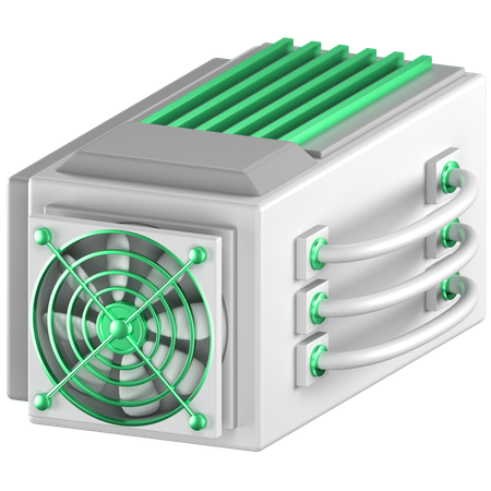 Crypto Miner  3D Icon