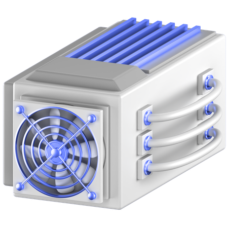Crypto Miner  3D Icon