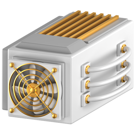 Crypto Miner  3D Icon