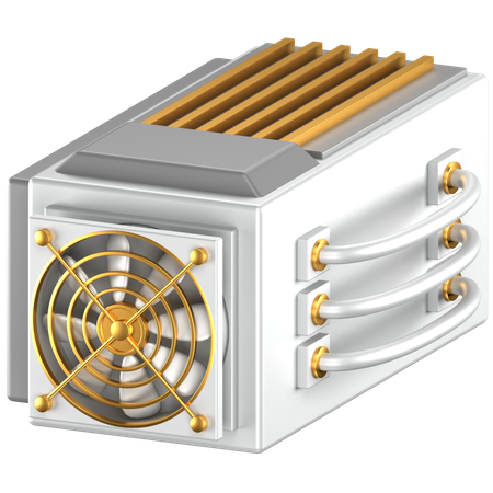 Crypto Miner  3D Icon