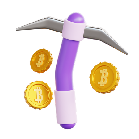 Crypto Mining  3D Icon