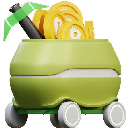 Crypto Mining  3D Icon