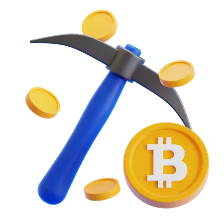 Crypto Mining  3D Icon