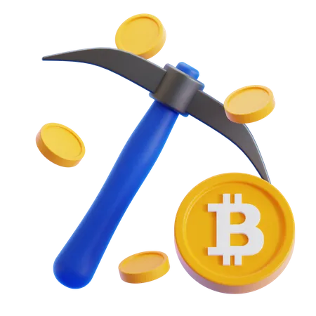 Crypto Mining  3D Icon