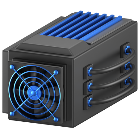 Crypto Mining  3D Icon