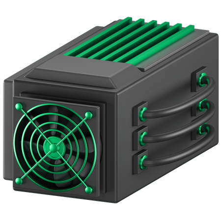 Crypto Mining  3D Icon