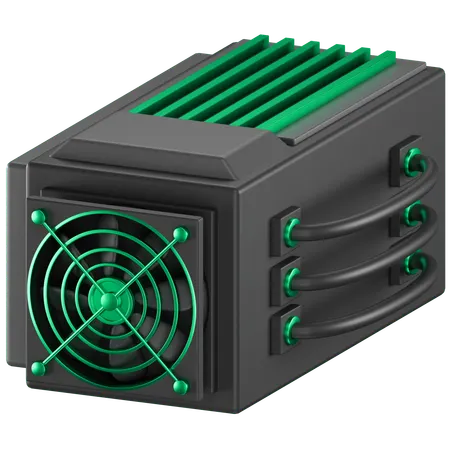 Crypto Mining  3D Icon