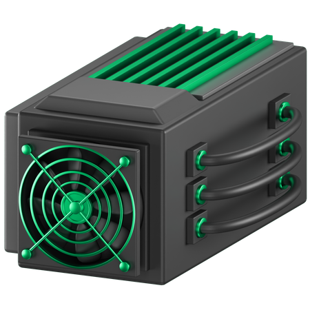 Crypto Mining  3D Icon