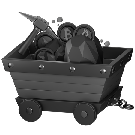 Crypto Mining  3D Icon