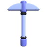 mining axe symbol