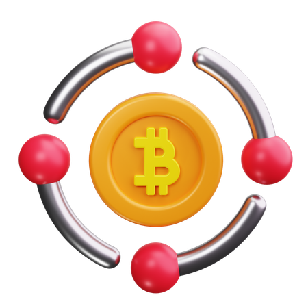 Crypto-monnaie  3D Icon