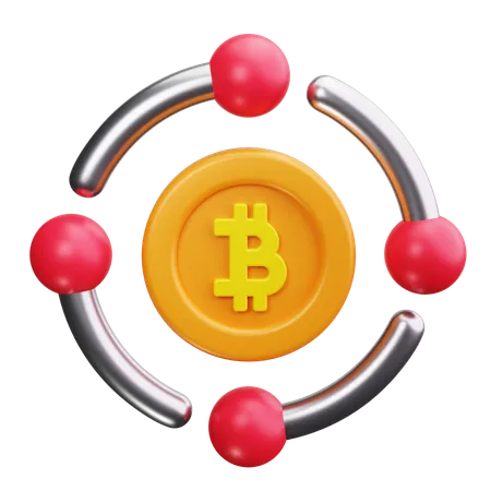 Crypto-monnaie  3D Icon