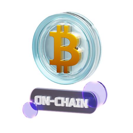Crypto-onchain  3D Icon
