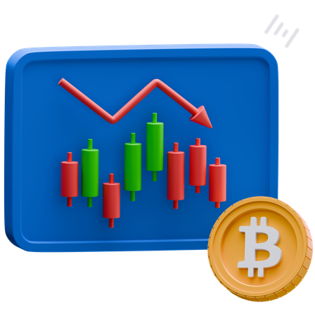 Perte de crypto  3D Icon