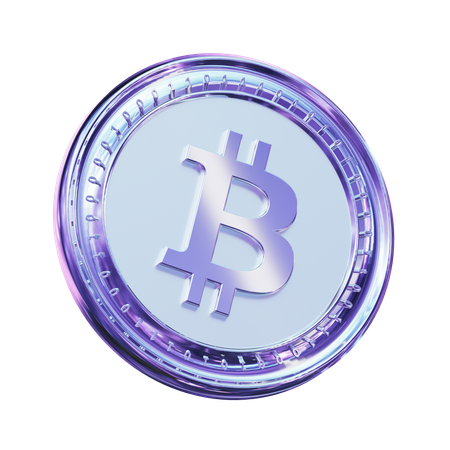 Pièces cryptographiques  3D Icon