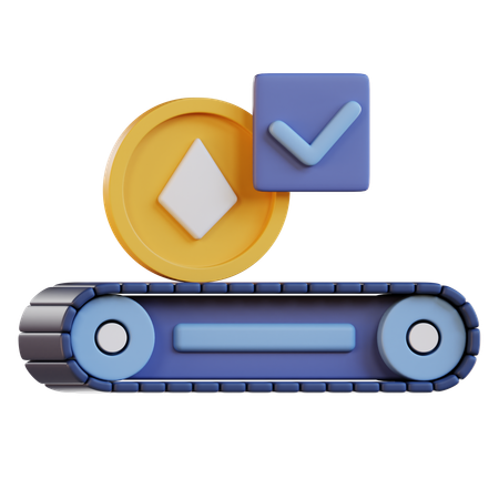 Crypto Project  3D Icon