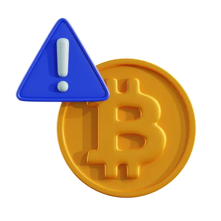Crypto Risk  3D Icon
