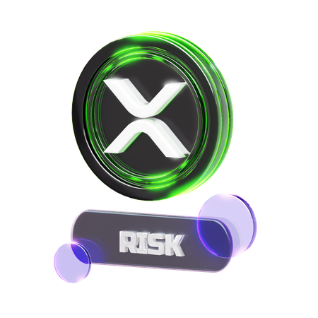 Crypto-risque  3D Icon