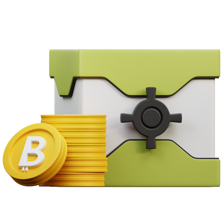 暗号通貨貯蓄  3D Icon