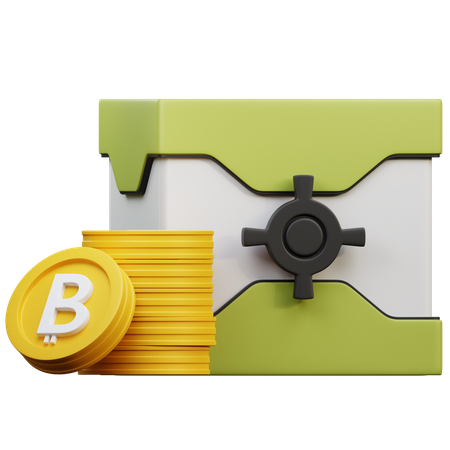 Crypto Savings  3D Icon